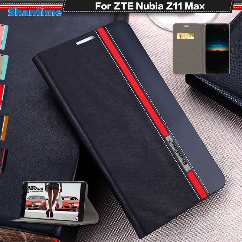 Boek Case Voor Zte Nubia Z11 Max Flip Case Leather Wallet Case Voor Zte Nubia Z11 Max Business Case Zachte tpu Silicone Cover