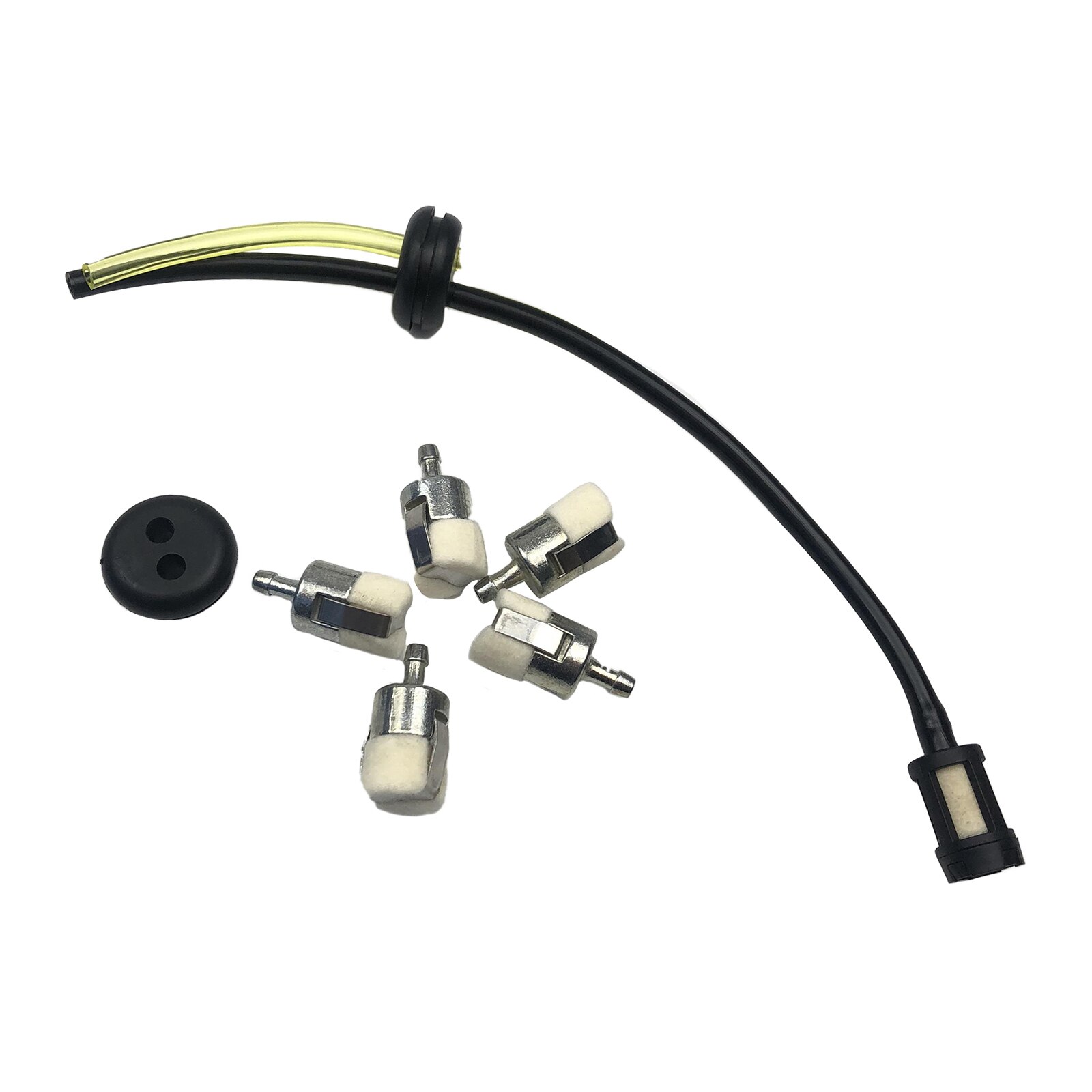 Vervanging 506742601 Brandstof Filters & Grommet Past Voor Husqvarna Redmax 350BT Blowers Fuel Line Filter Kit Onderdelen