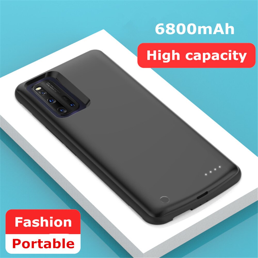 für VIVO IQOO 3 Batterie Ladegerät Fällen 6800mAh Externe Batterie fallen Für VIVO IQOO 3 Energie Bank fallen
