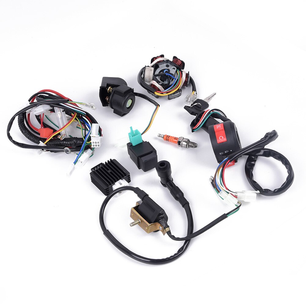 Vervangingsmotorkit accessoires set 50cc-125cc mini complete bedrading