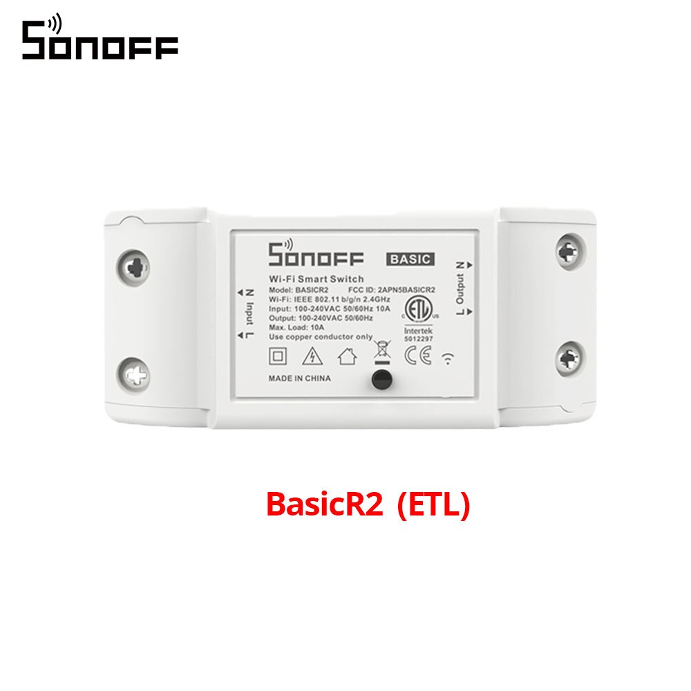 SONOFF IP66 Waterproof Cover Case Junction Box Waterproof Case Water-resistant Shell Box Support Sonoff Basic Wifi Smart Switch: BasicR2 Switch