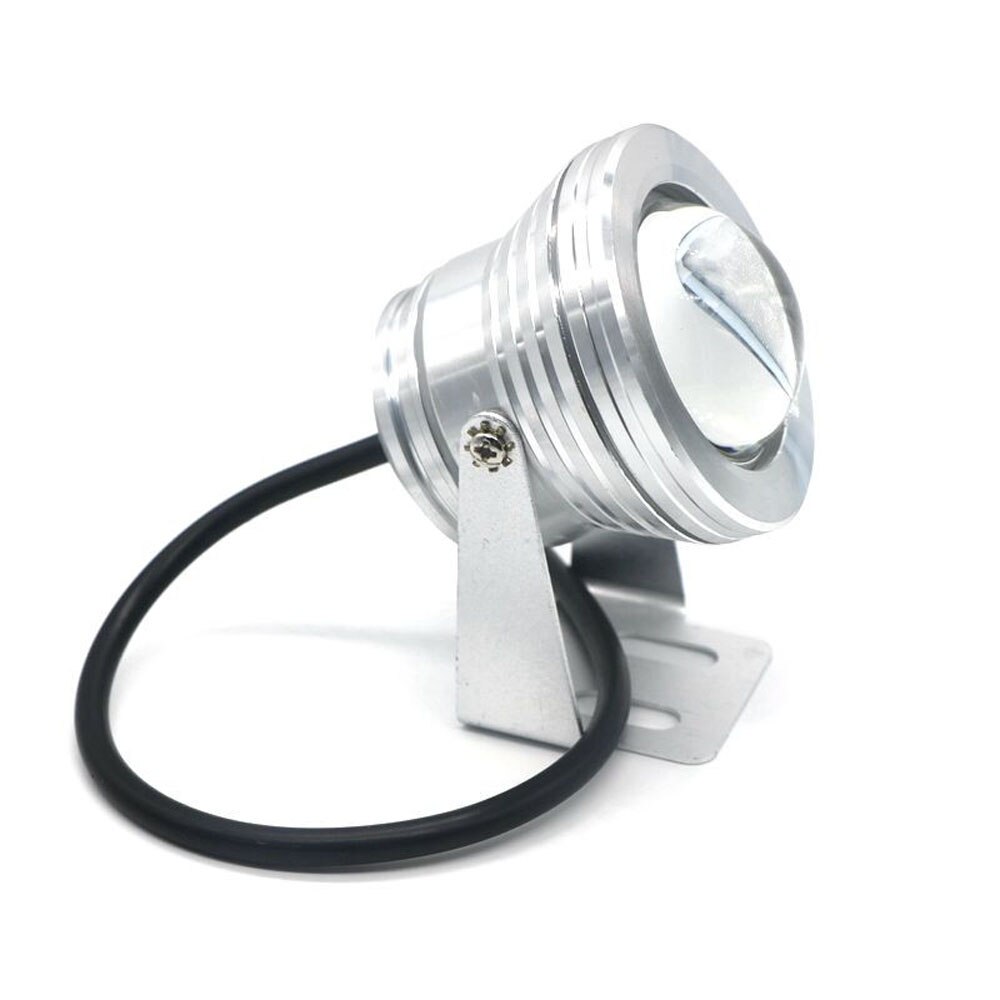 10W Kolben Schwimmen Schwimmbad LED-strahler Unterwasser lampe DC 12V Wasserdichte IP68 Brunnen Licht RGB 16 Farbe Ändern fernbedienung