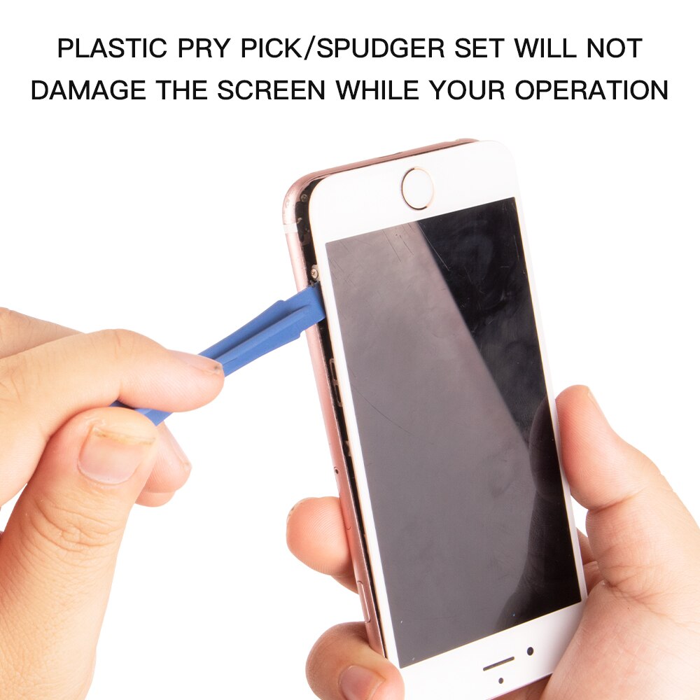 8 in 1 Phone Opening Repair Tools Set Kit for iPhone Samsung Android Mobile Smart Phone Screwdriver Spudgers Suction Cup