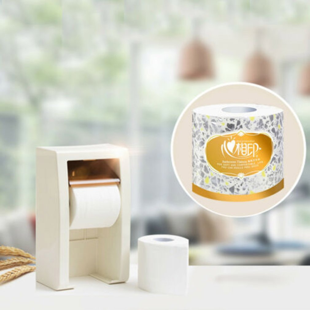 Toilet Paper Bulk Bath Tissue Bathroom Soft 3 Ply Roll Roll Toilet Paper Paper practical portable