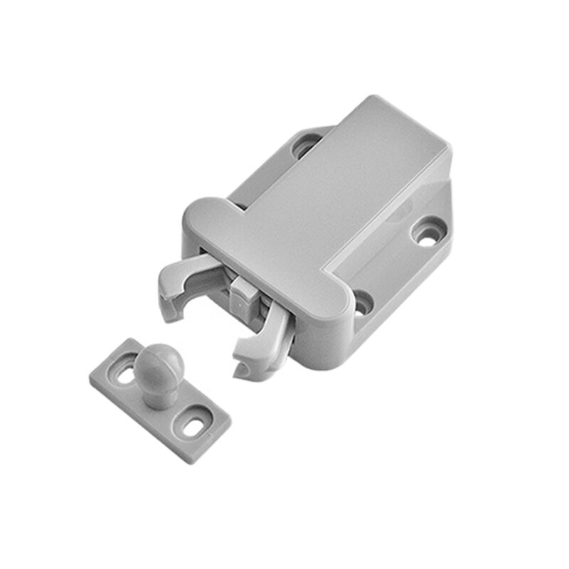ABS Push To Open Catch Door Latch Kitchen Cabinet Touch Release Drawer Cupboard