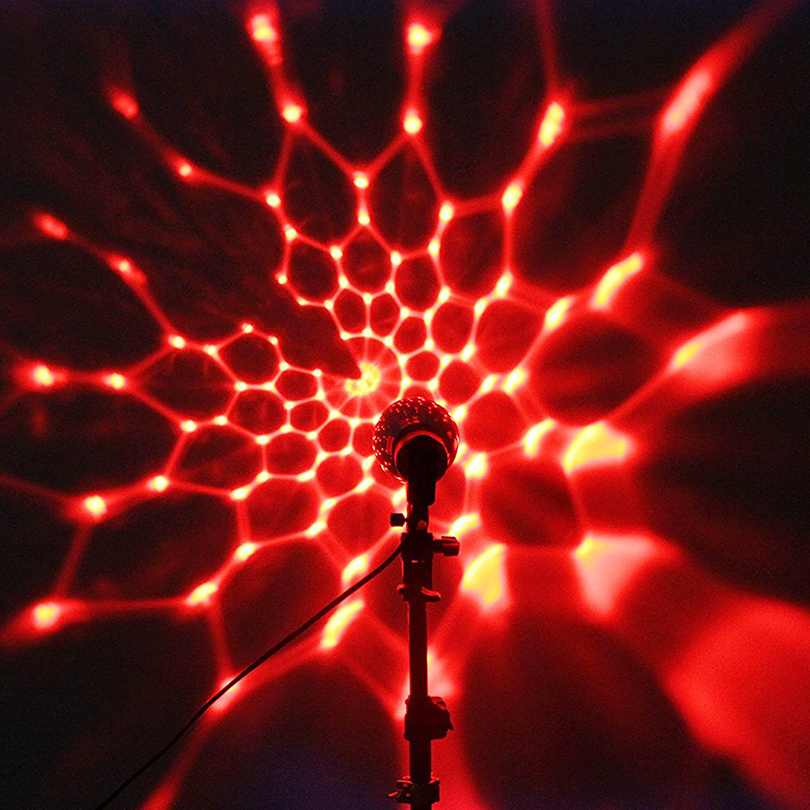 Disco Farbe Ändern E27 Birne 3W Bühne Lampe AC85-260V Bunte Rotierenden Blase Für Decor Indoor Bühne Licht DJ Party licht Bar