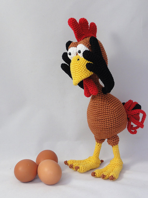 Amigurumi Häkeln Geflügel spielzeug puppe rattle