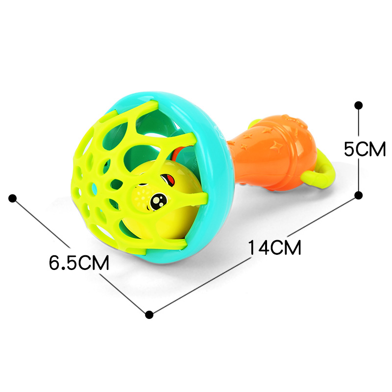 Baby Rasseln Entwickeln Intelligenz Greifen Zahnfleisch Hand Glocke Rassel Lustige Pädagogisches Spielzeug
