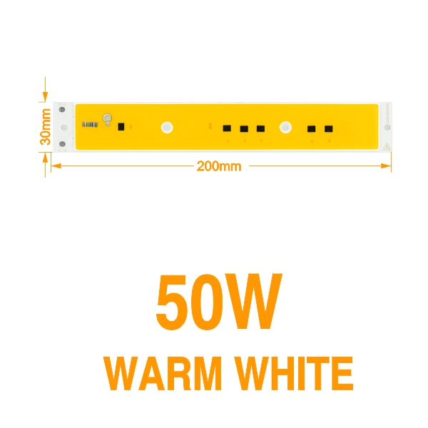 Led lys perle 30w 50w 80w fuldt spektrum varm kold hvid 220v phyto lampe projektør diy til cultivo indendørs såning plantning vokse: 50w varm hvid