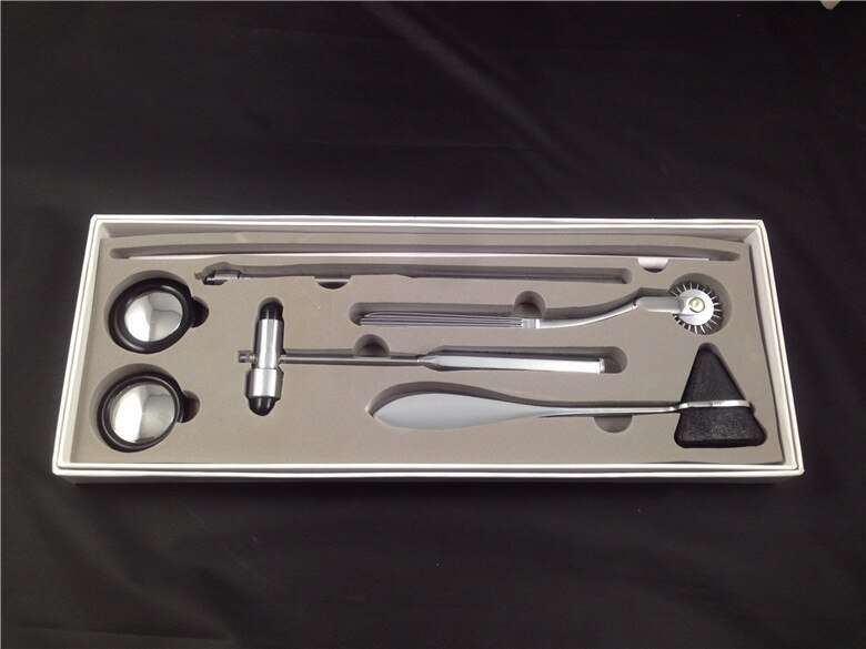 5 IN 1 Medizinische Neurologischen Hammer Set Kit Percussion Hammer Medizinische Diagnose Reflex Hammer Massage Gesundheit Pflege