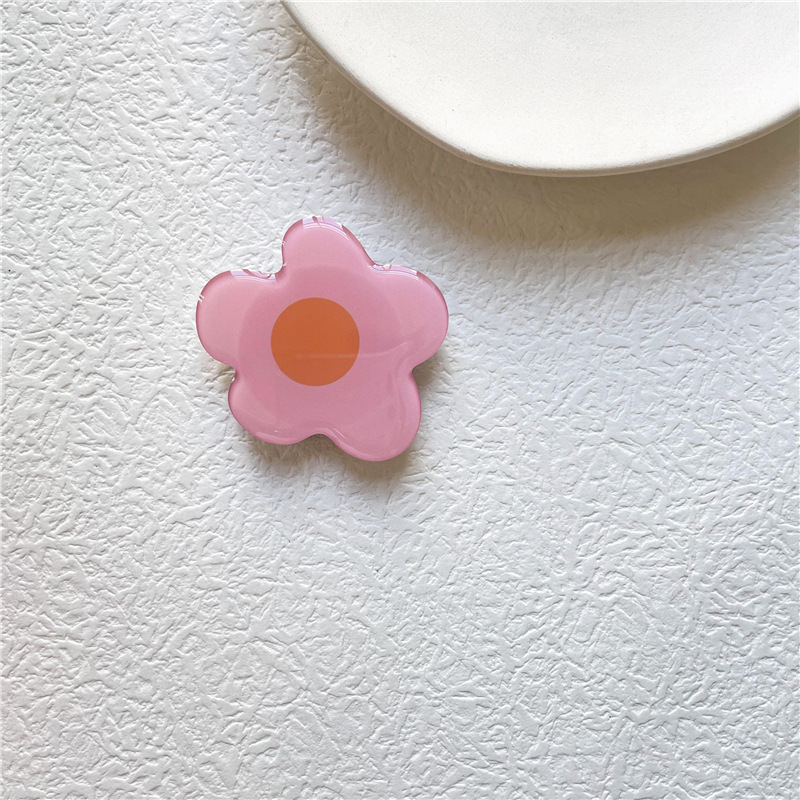 Epoxy Resin Universal Fresh And Lovely Flowers Foldable Grip Tok Bracket Mobile Phone Ring Bracket Mobile Phone Accessories: 16