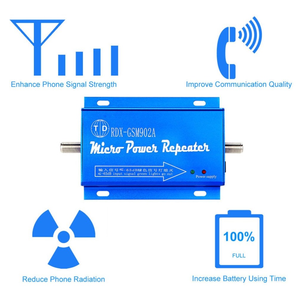 Heißer GSM902AMHz Signal Booster Verstärker für Handy 2G 3G 4G Anruf Signal Handy Signal Booster verstärker