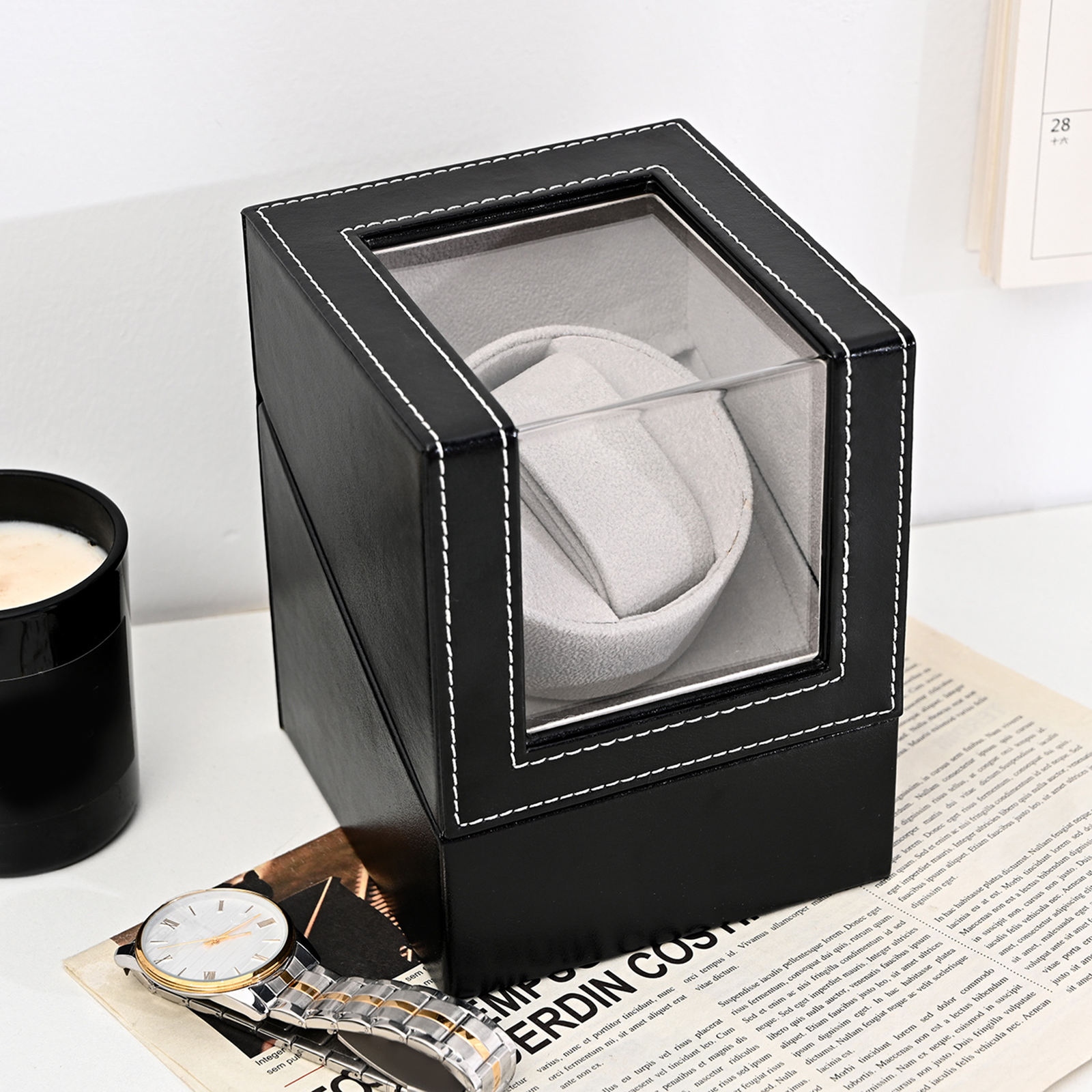 Automatische Horloge Winder Horloge Case Horloge Sieraden Opslag Voor Lady I: H