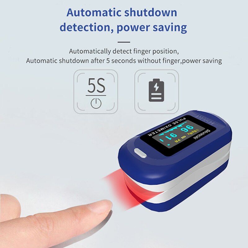 Portable Digital Pulse Oximeter LED display blood oxygen Heart Rate Monitor SpO2 Health Monitors Finger oximeter