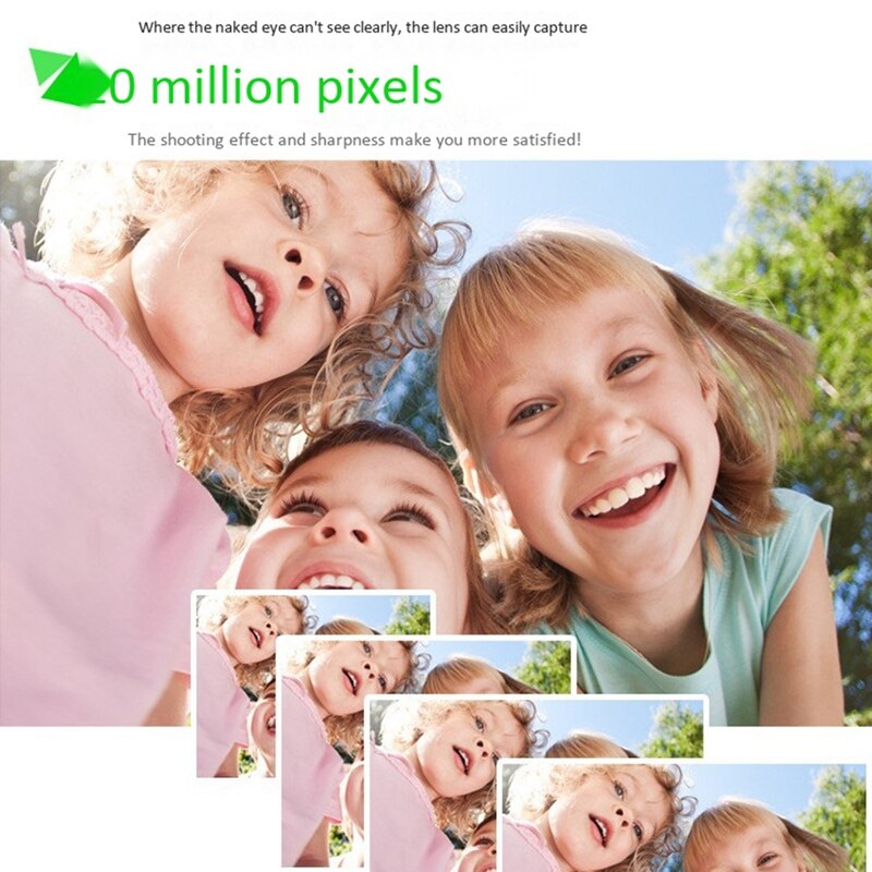 Digital Camera 1080P HD Digital Camera 2MP Rechargeable Anti-Shake Digital Video Camera