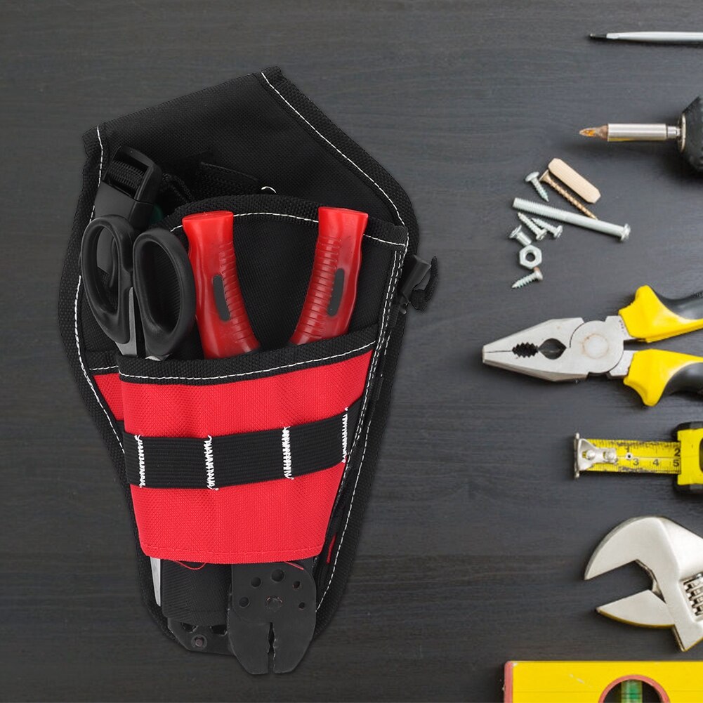 Multifunction Oxford Fabric Electrician Impact Driver Drill Holster Tool Garden Repairing Storage Tool Pouch Belt Waist Bag