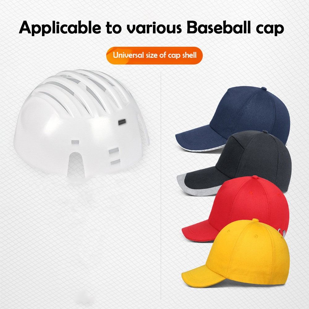 Nueva gorra, casco de seguridad, forro protector para sombrero, tapa de PE, inserto ligero anticolisión, inserto de tapa antigolpes