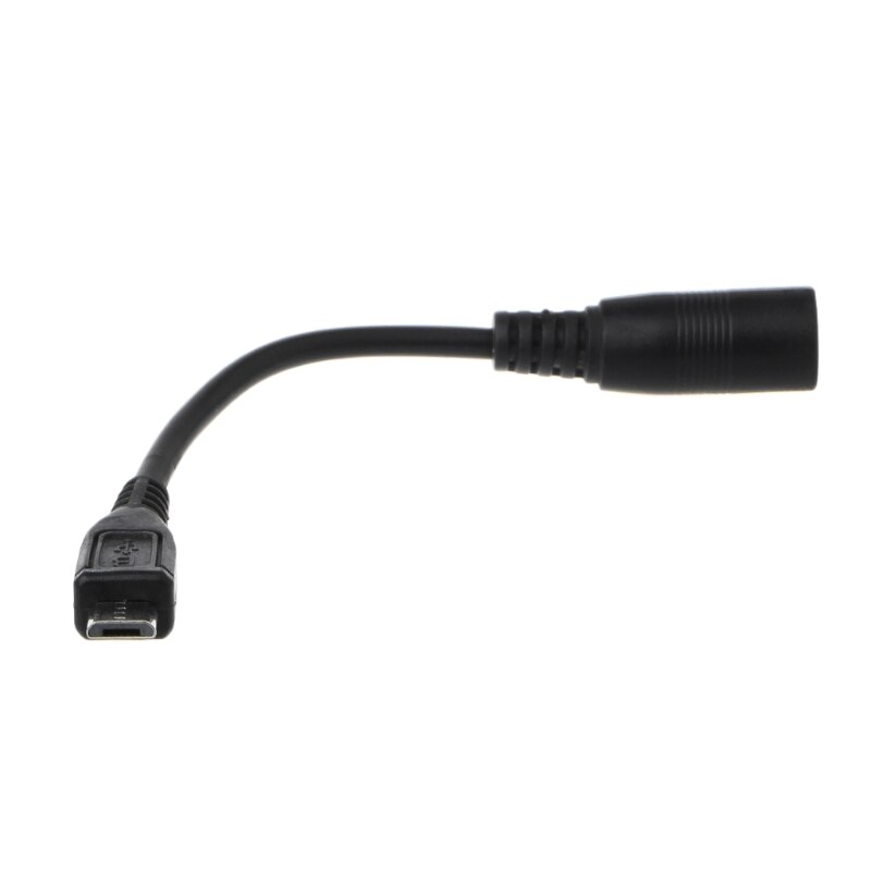 Freies 5,5x2,1mm DC Power Stecker Wasserdichte Jacke Weibliche Zu Micro USB Männlichen Adapter Kabel