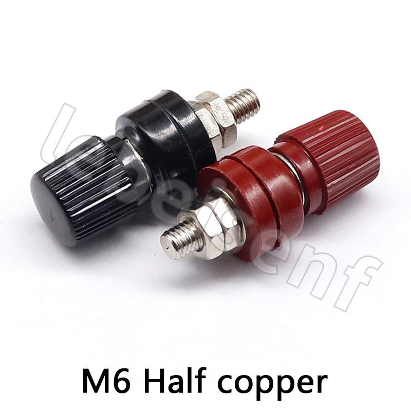 6mm Remote Battery Power Junction Connector Premium Post Terminal Kit Stud Accessory Universal Replacement Automotives