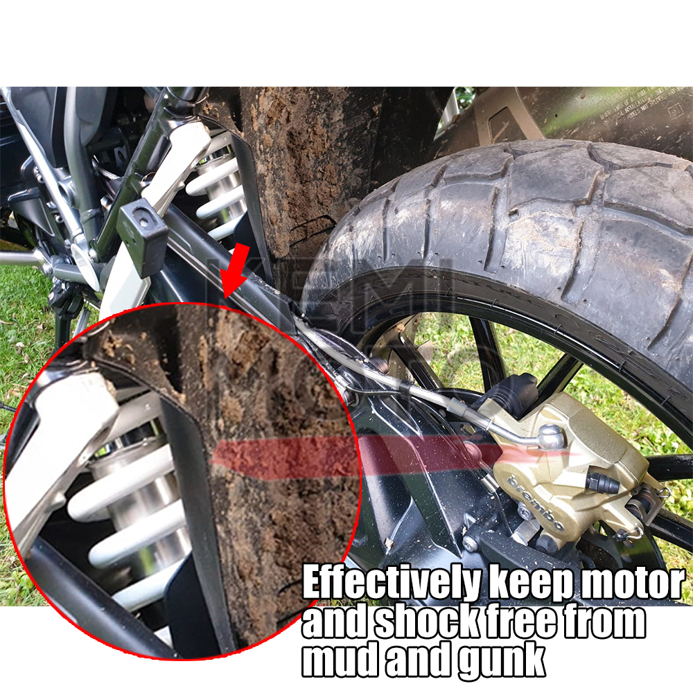 For BMW R1250GS R 1250 GS 1250 R 1250GS LC adv Motorcycle rear fender Cover Mudguard extension Splash Guard Tire Hugger