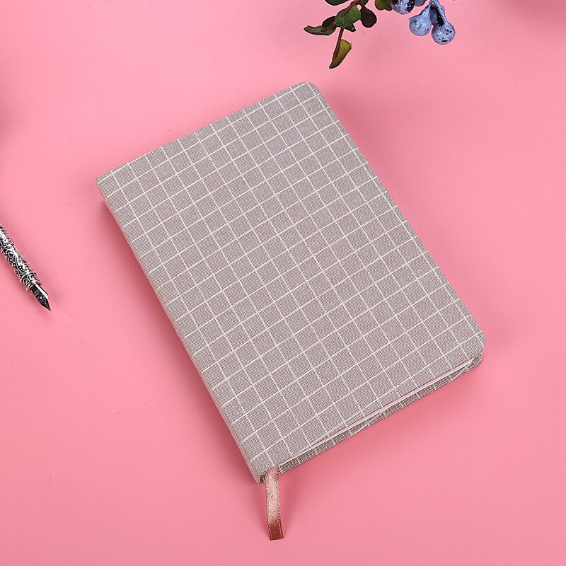 classic A5 A6 notebook lined: light brown / A5