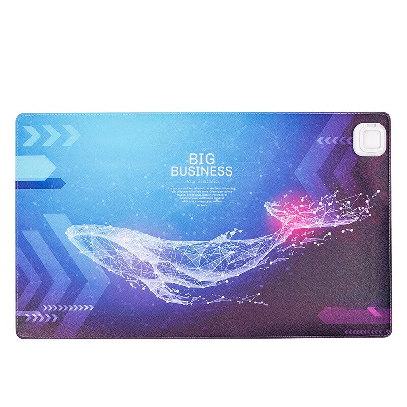 Varm hand bordsdyna vinter varm musmatta dator skrivbord bord gaming möss värmare varmare uppvärmd pu läder mattor varmare pad: Val / 60 x 36cm