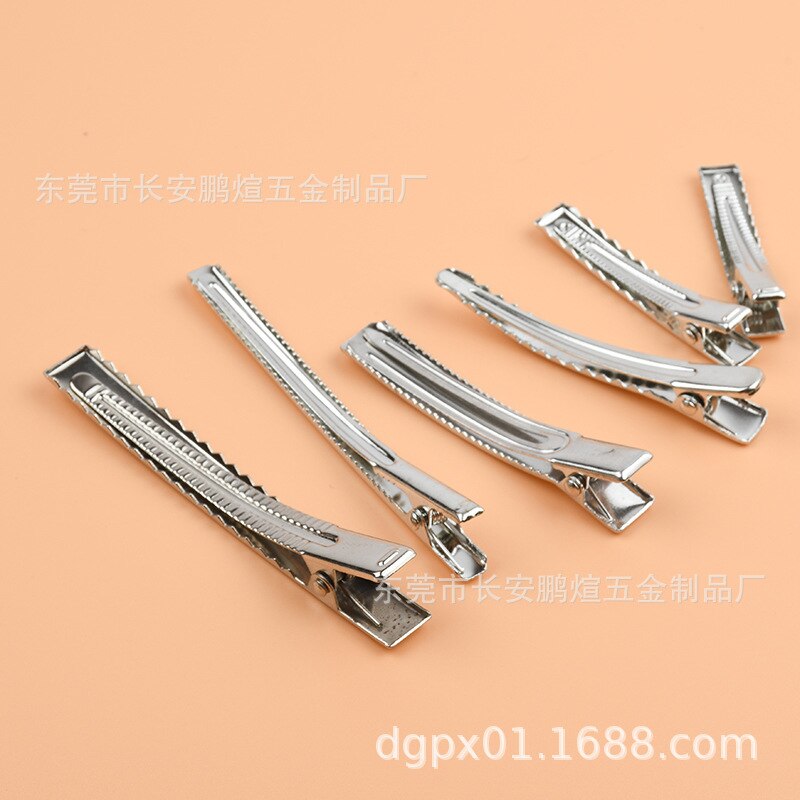 Color thickened Metal duck's mouth clip Stainless steel duck's mouth clip Candy-colored square duck's mouth clip