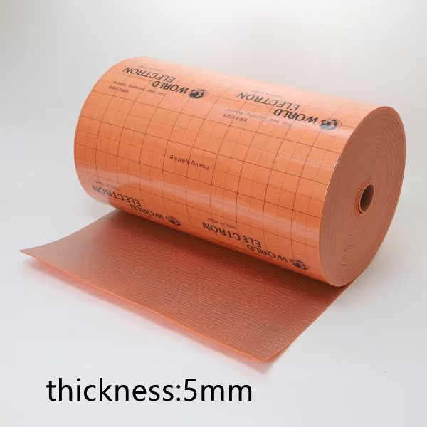 1m2 Verwarming Isolatie Aluminiumfolie Isolatie Energiebesparende Waterdichte Vocht Isolatie Vloerverwarming Accessoire: YELLOW