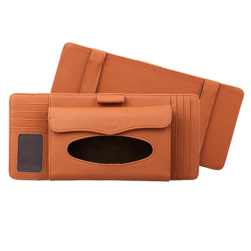 Auto organizer cd tas auto opbergzak zonneklep tissue box vrachtwagen dvd schijf kaarthouder organizer tas papieren servettenhouder