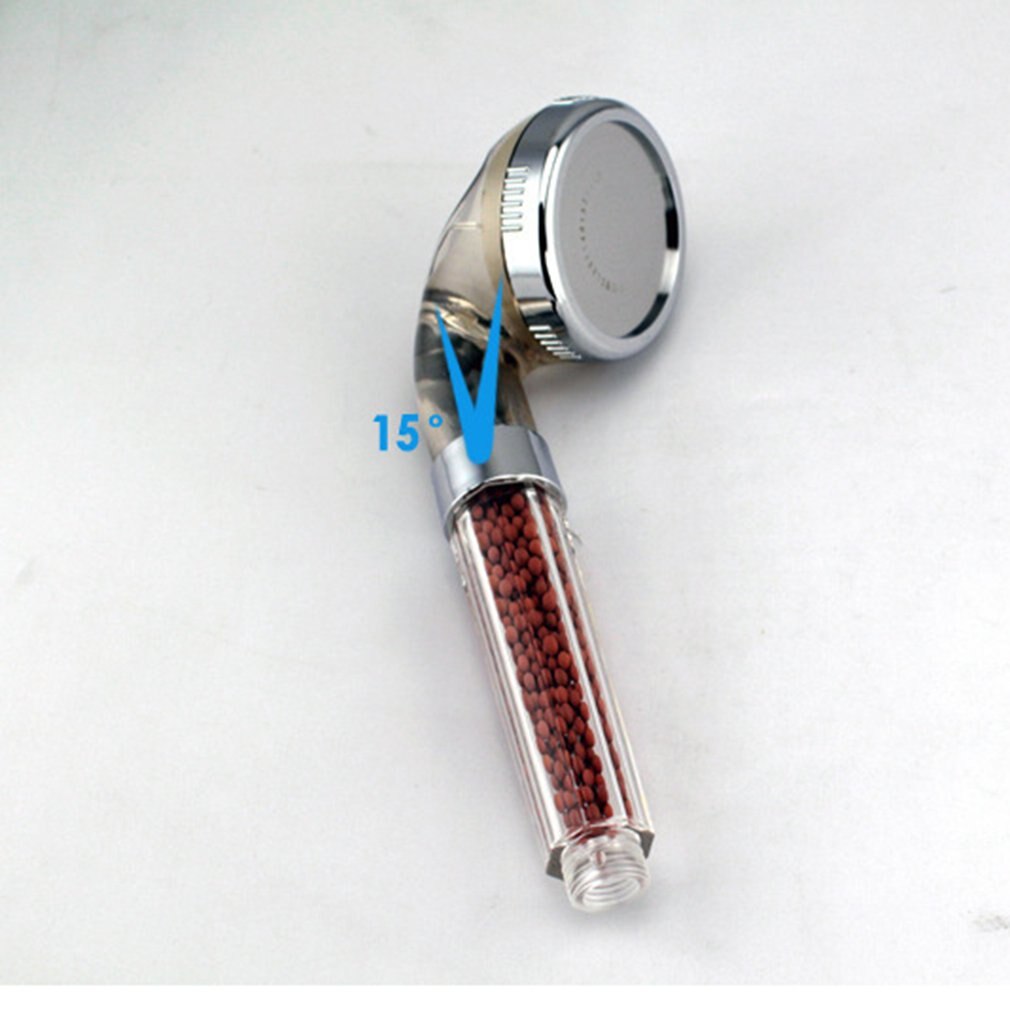 Negative Ion Shower Bathtub Pressurized Water Saving Large Handheld Spa Shower Head Shower Set