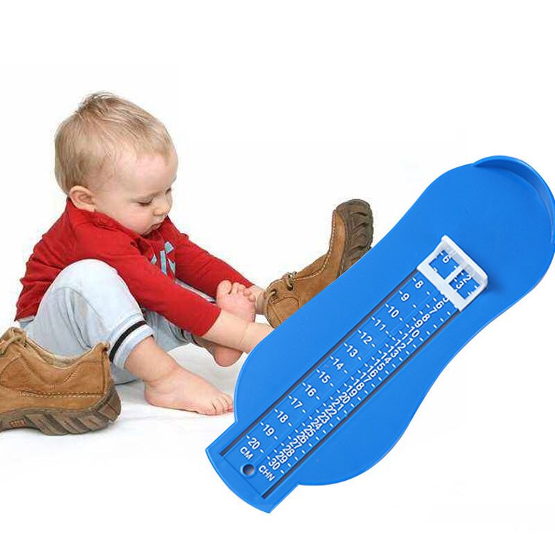 Baby fod sko størrelse måle værktøj børn børn spædbørn sko enhed lineal kit til børn sko fittings gauge  k0027