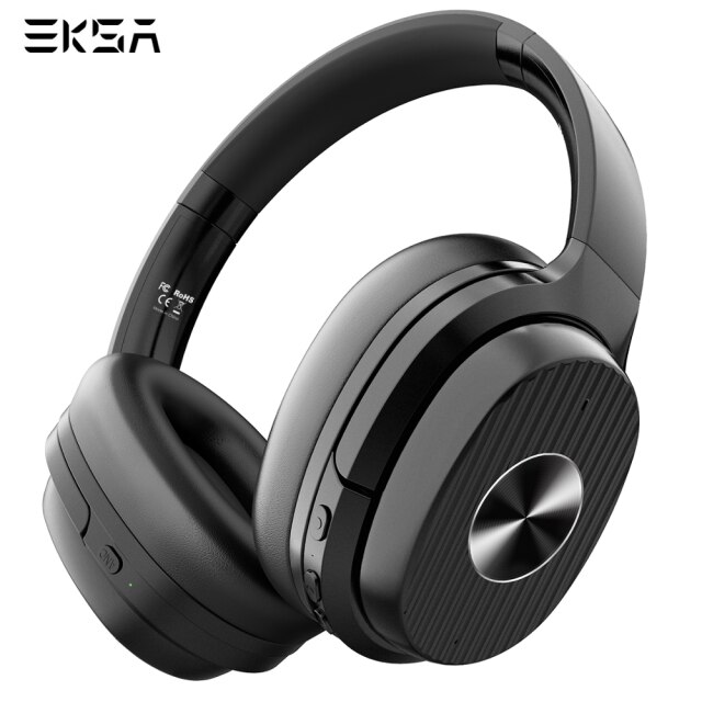 EKSA-auriculares inalámbricos E5 con Bluetooth 5,0, dispositivo con cancelación activa de ruido, 920mAH, con micrófono, para teléfonos plegables: Default Title
