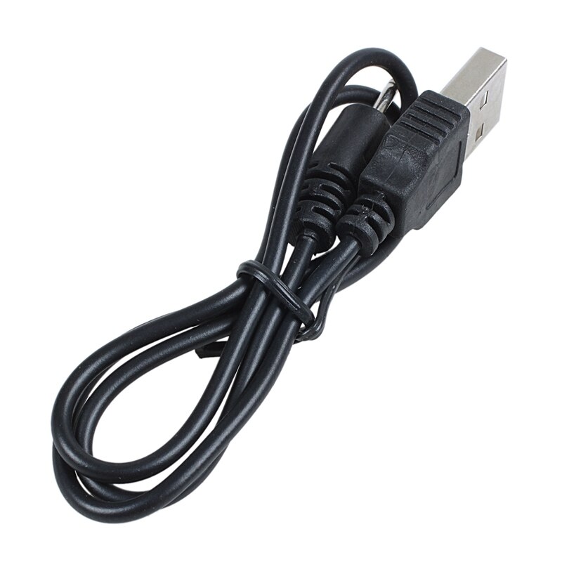 black DC 2mm USB charging cable 50 cm for Nokia N78 N73 N82