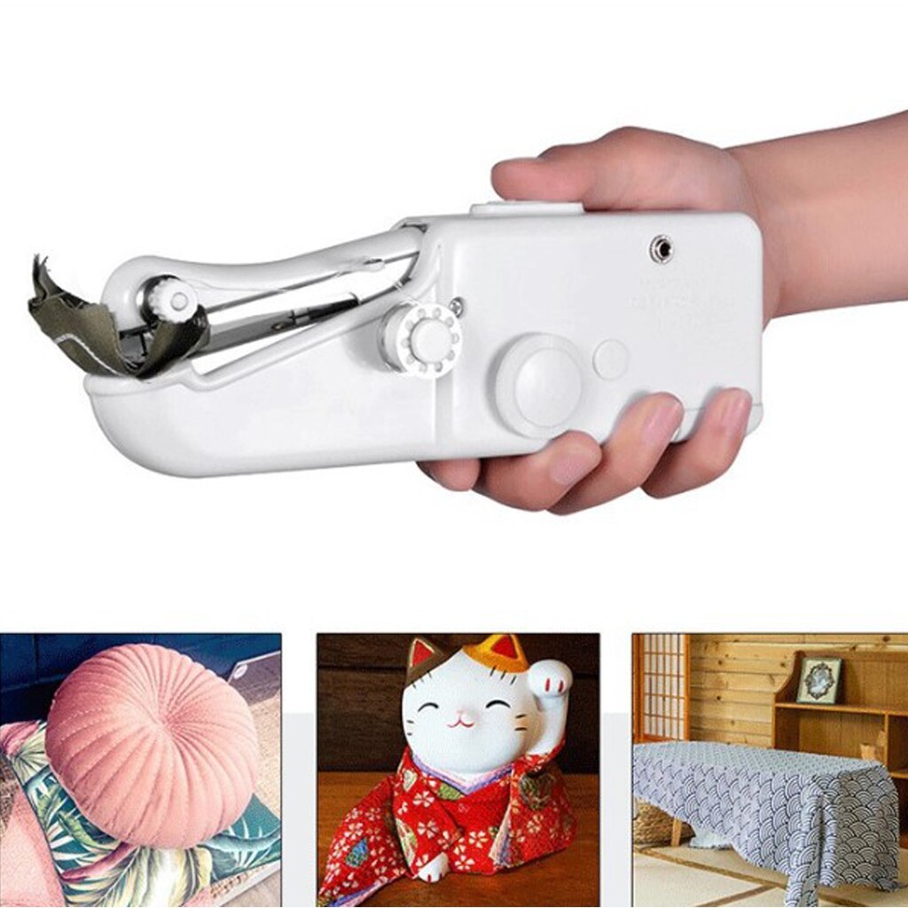 Mini Smart SEWING Machine Electric Stitch Hand-held Home Travel Tailor Sew Tool
