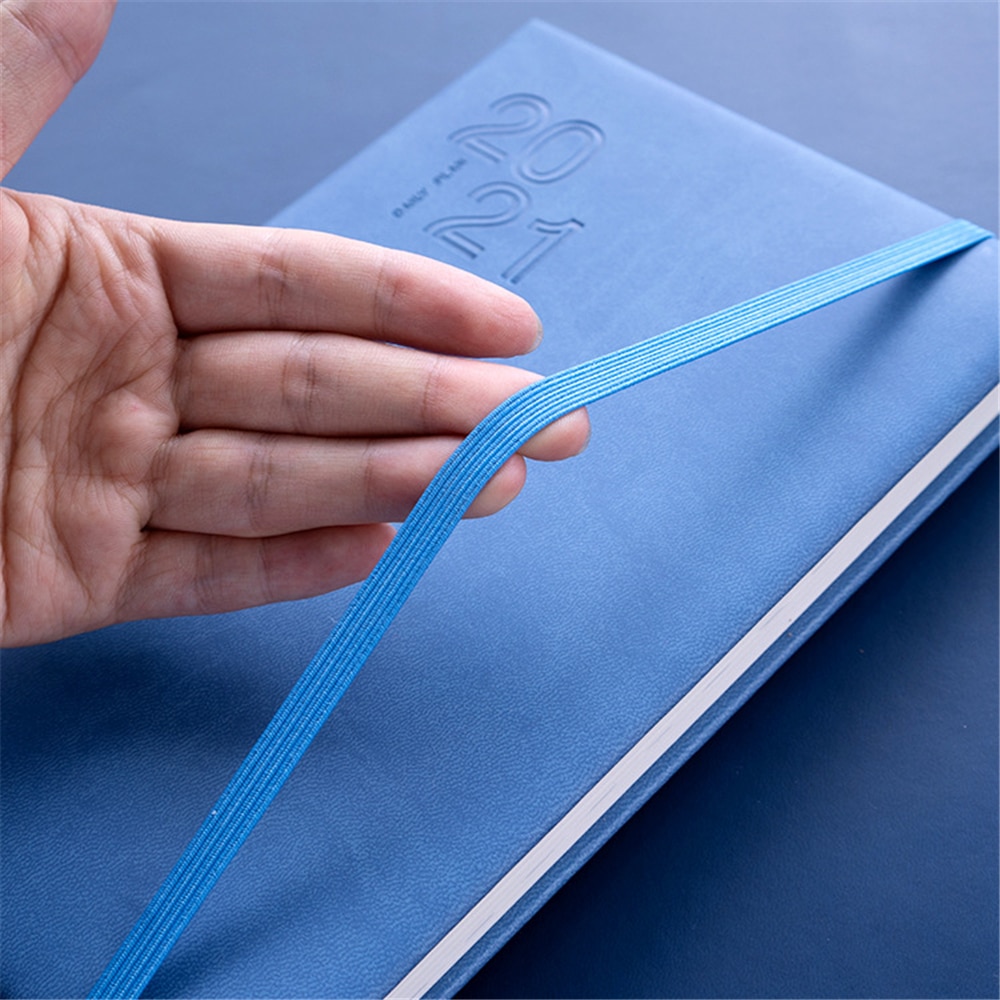 English Agenda Planner Organizer A5 Diary Notebook and Journal Office Notepad Weekly Monthly Calendar Daily Plan Note Book