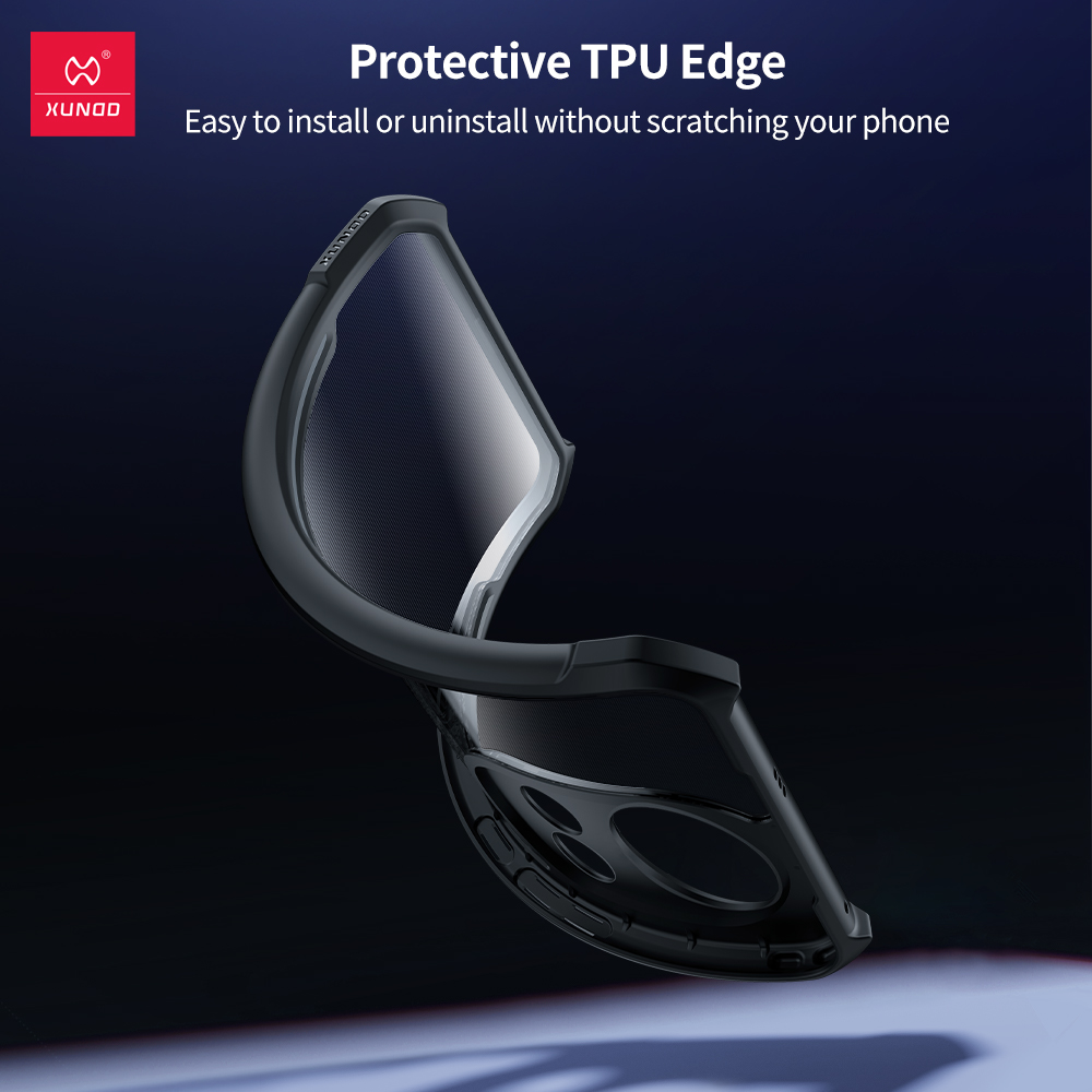 Xundd For Huawei Nova 13 12 13 Pro Case,Airbag Shockproof Shell,Acrylic+TPU Back Clear Camera Protection Phone Cover