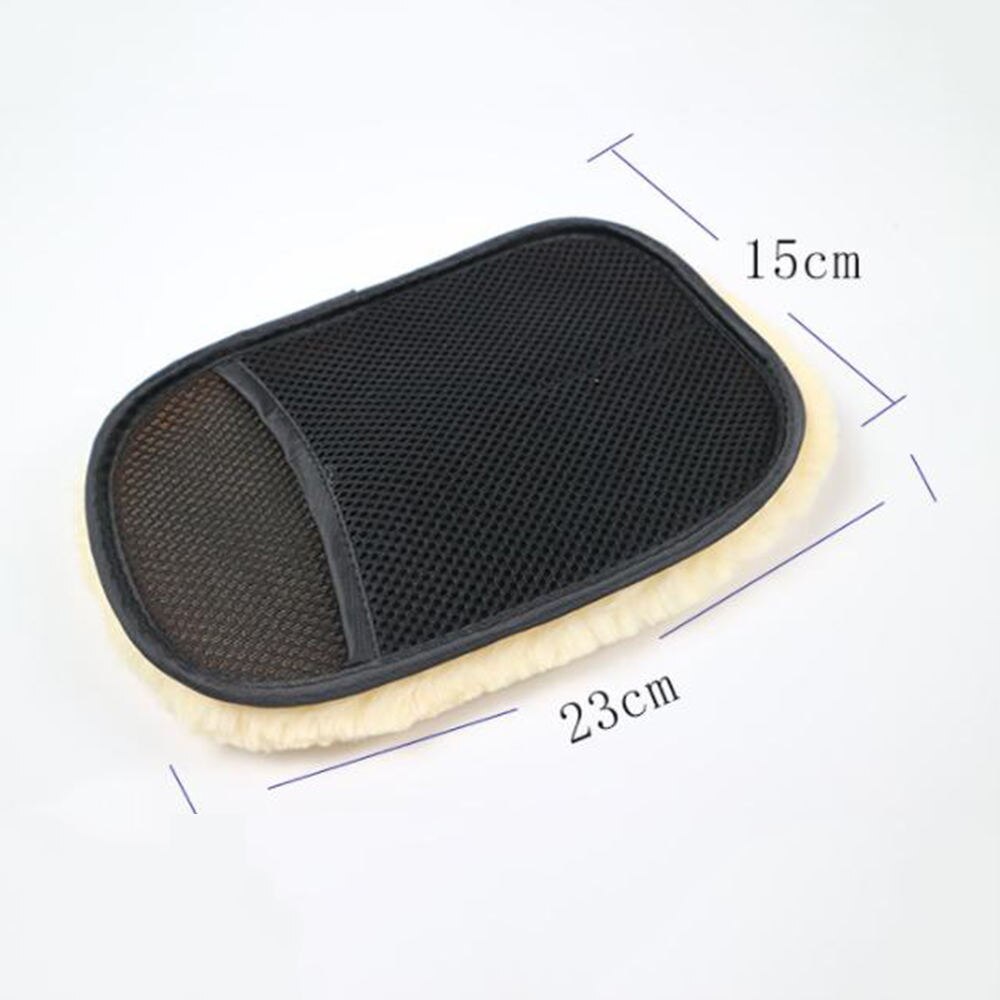 Luva de limpeza do carro lavagem automática limpa esponja escova de limpeza de vidro pano cuidados mitten
