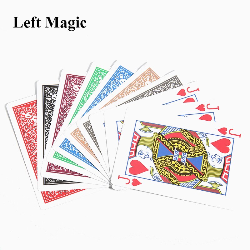 Andy Veranderingen Kleur Card Magic Props Magie Kaart Sets Goocheltruc Mentalisme Illusie Close Up Magic Speelgoed Te Doen