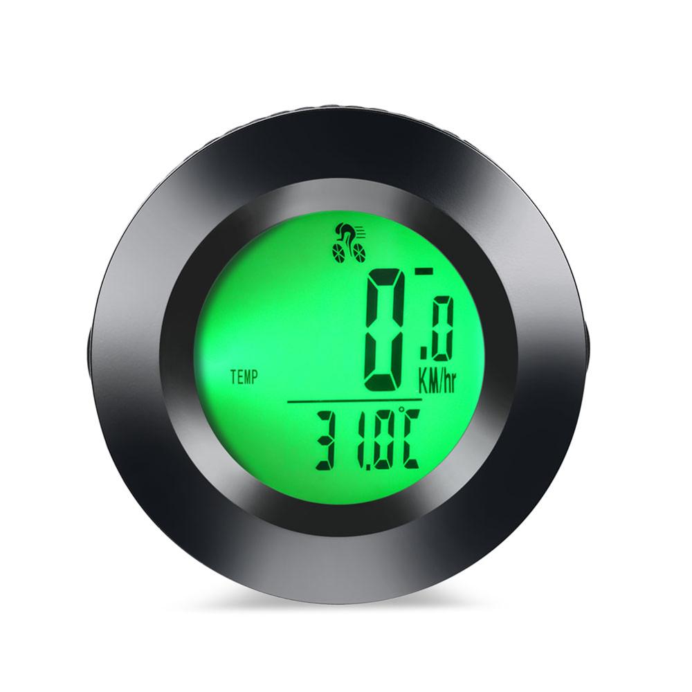 Bicycle computer wireless waterproof round luminous children 3 color odometer speedometer bicycle speedometer stopwatch backligh