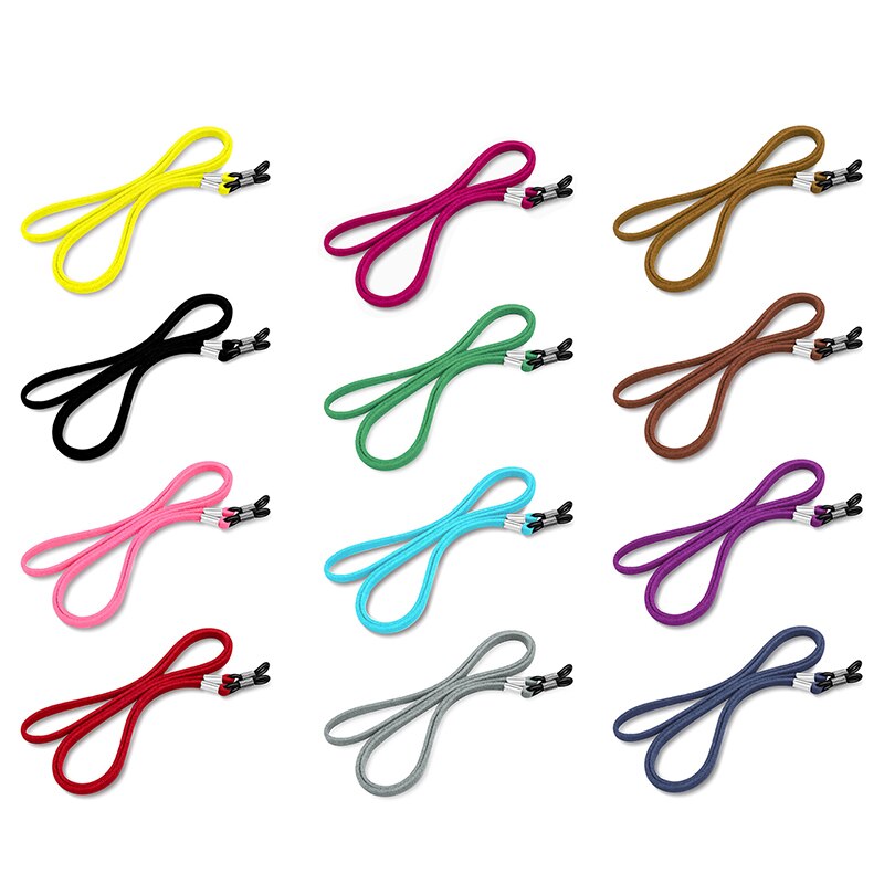 Faux mocka solglasögon sladd unisex glasögon kedja glasögon rem optiska glasögon glasögon lanyard sladdar