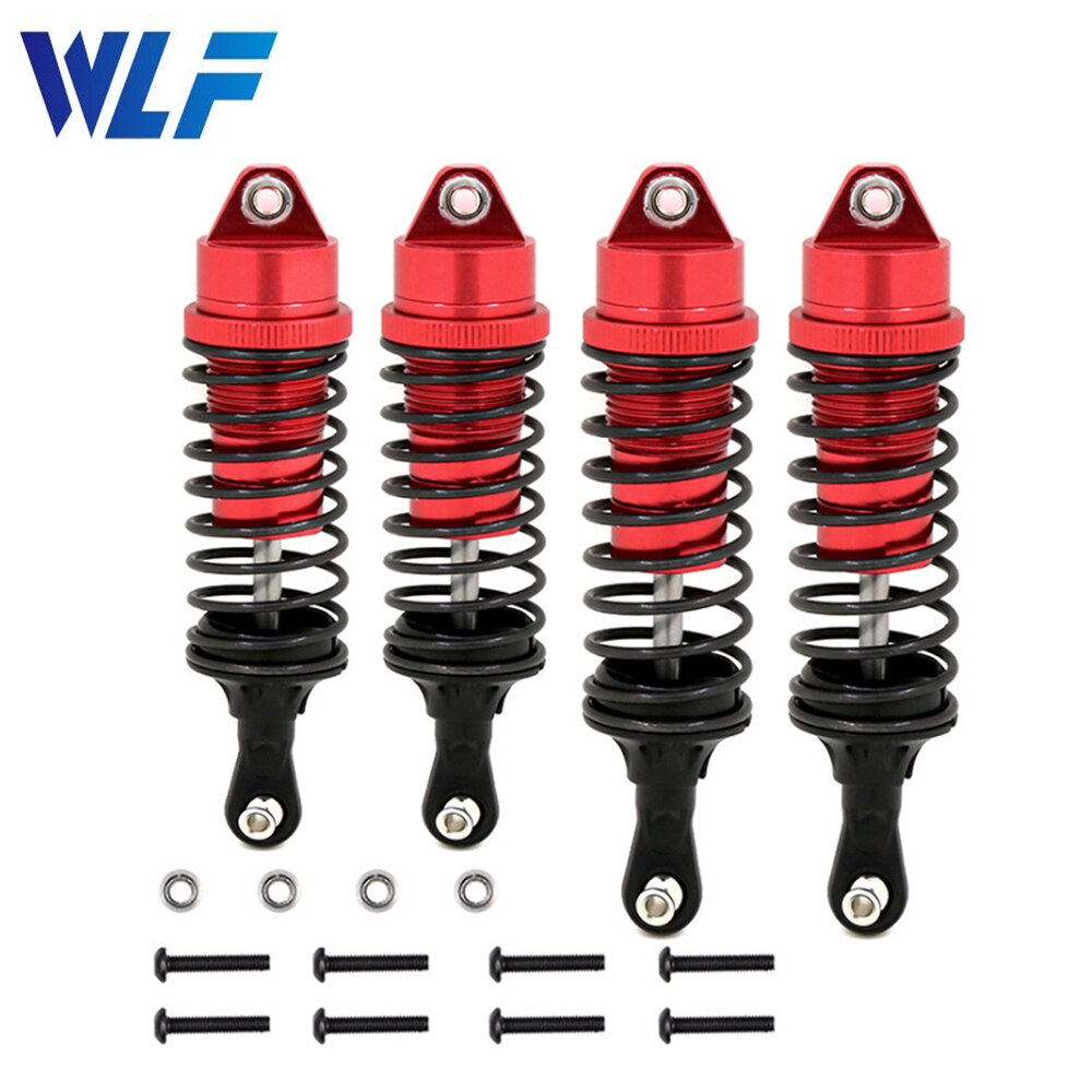 Amortisseurs à ressorts métalliques avant et arrière, pour modèles Traxxas Slash 4x4 4x4 727 RC, 4 pièces/paquet