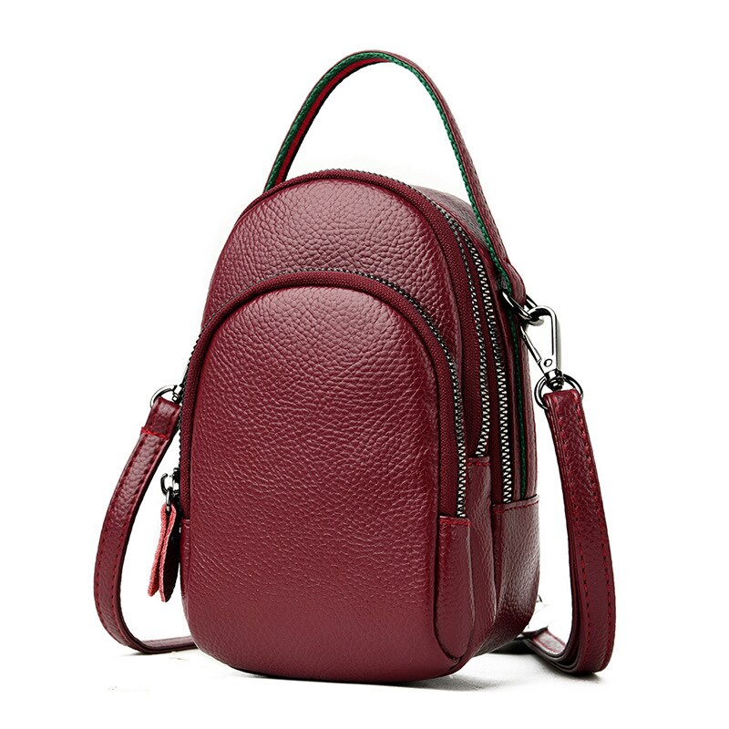 Neue Weiche Leder Hülse Mini Tasche Dame Schulter Umhängetaschen Für Frauen frauen Leder Handtaschen Bolsas Feminina: verrotten