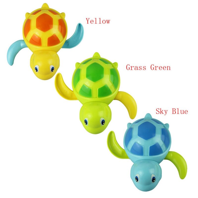 Bubble Crab Bath Toy Bubble Machine Crabs Frog Music Bathtub Soap Automatic Bubble Maker Bathroom for Toddlers Baby Kid Toy: 3 x Clockwork Turtle