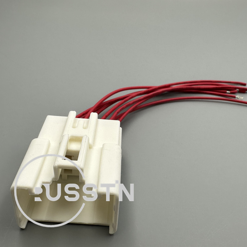 1 Set 8 Pin Automotive Unsealed Socket AC Assembly Plastic Housing Male Female Wiring Harness Connector 90980-11615: Brown