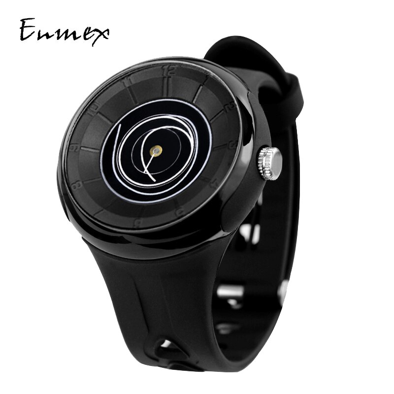 men's Enmex industrial wristwatch digital light sports quartz watches: Multicolor