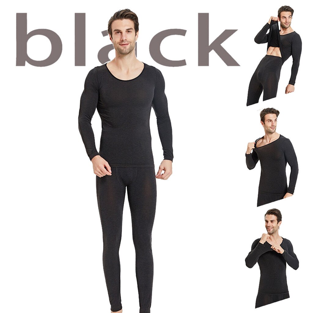 Long Johns Thermal Underwear Winter Warm Mens Thermal Underwear Set Thermal Clothes long underwear Camiseta Termica Hombre