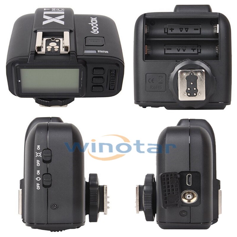 Transmetteur Sans Fil Godox X1T Pour Canon/Nikon/Sony/Olympus/Fujifilm - Flash E-TTL Et HSS Jusqu'à 100m, Compatible Avec Les Speedlites TT685
