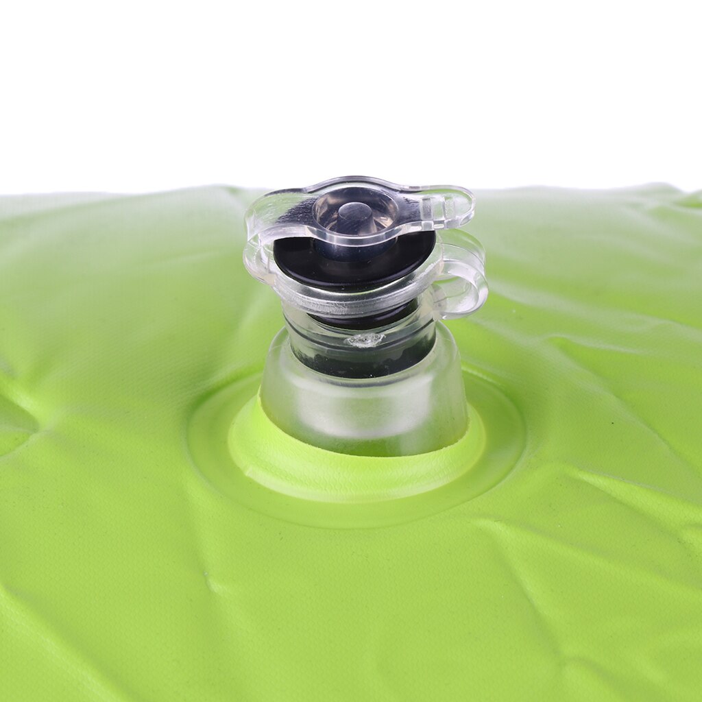 PVC Folding Inflatable Stool Round Ottoman Foot Rest 55x30cm for Adult Kids Home Outdoor Camping Hiking Picnic BBQ