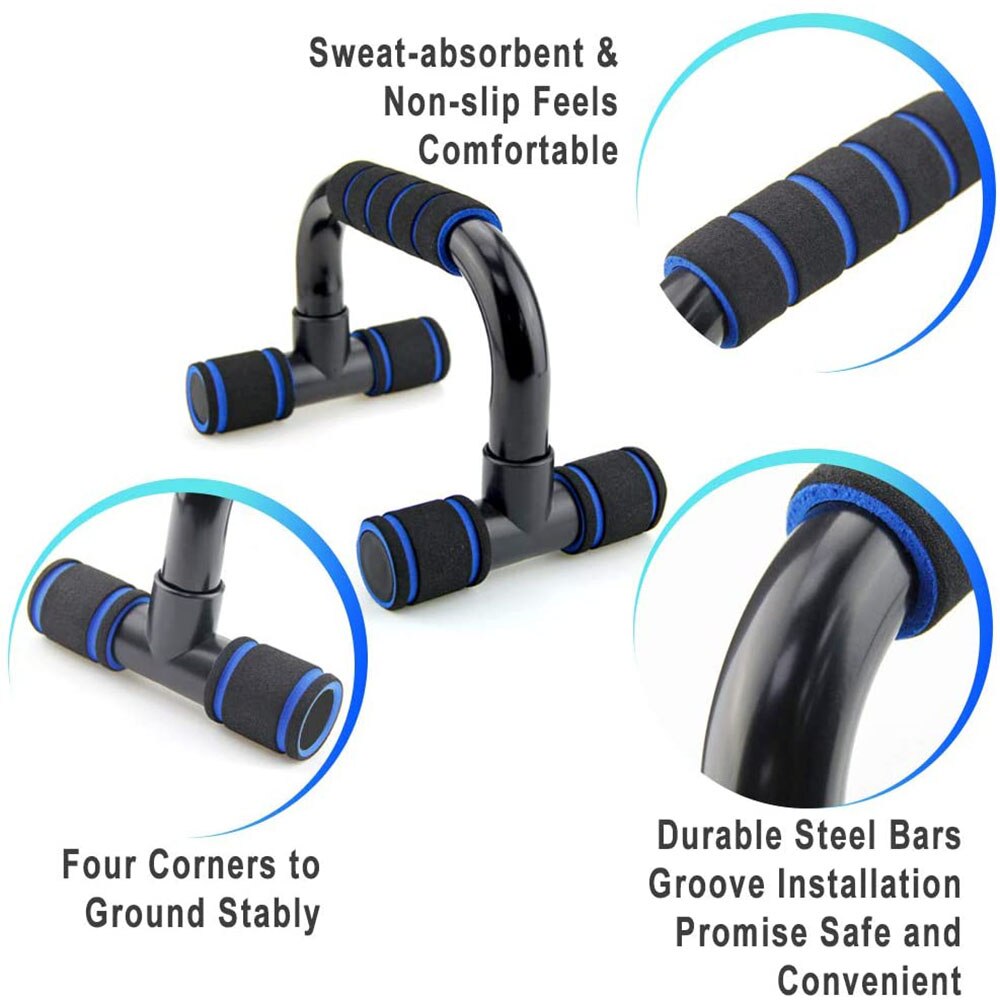 Push Up Stands Home Fitness Oefening Bars Workout Gym Rack Set Spier Grips Borst Armen Krachttraining Body Building Apparatuur