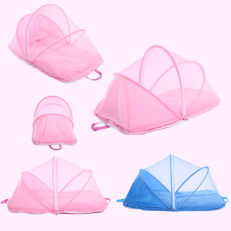 Foldable baby mosquito nets，Installation-free multifunction，Trinity Mongolian yurt mosquito net